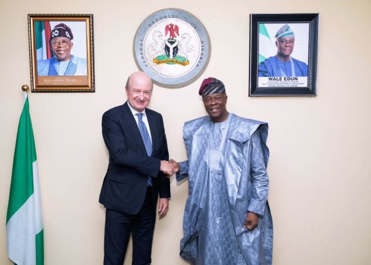Wale Edun Meets Abu Dhabi Delegation